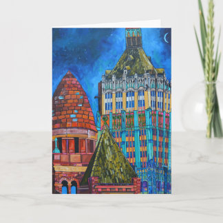 San Antonio hälsningkort Kort