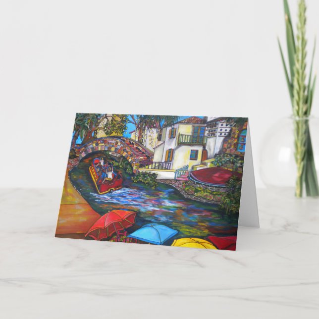 San Antonio hälsningkort Kort (Framsida)