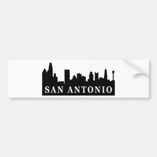 San Antonio horisont Bildekal