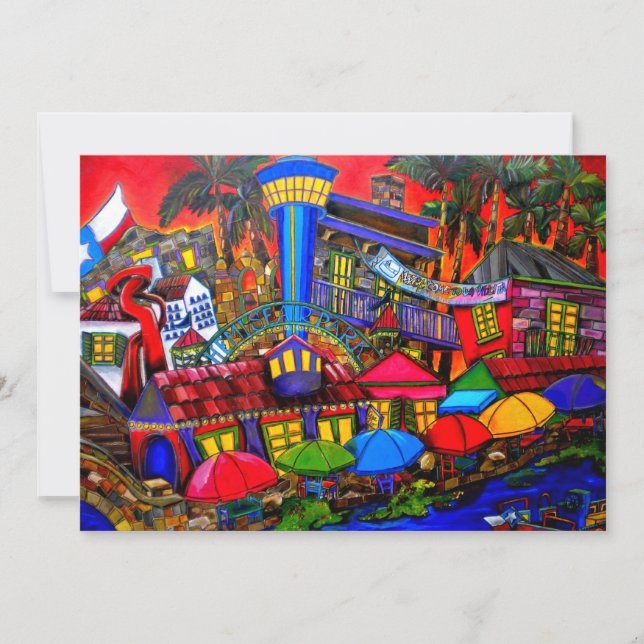 San Antonio inbjudan (Framsida)