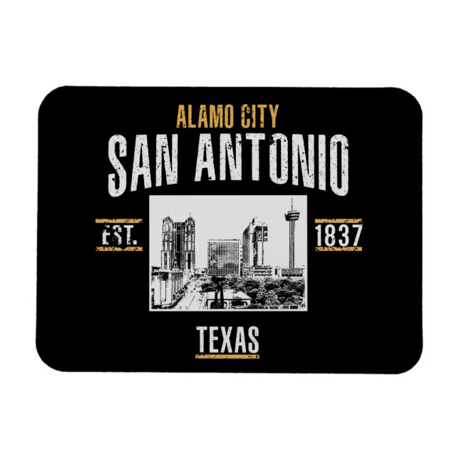 San Antonio Magnet (Horisontell)