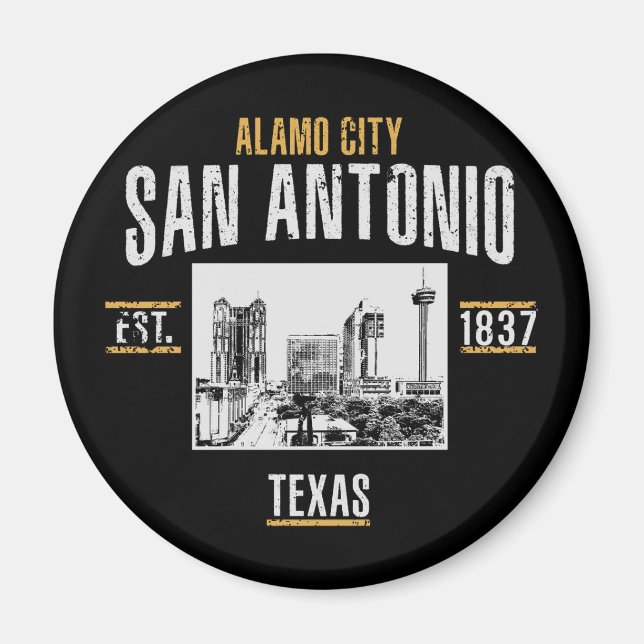 San Antonio Magnet (Framsidan)