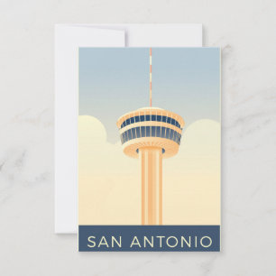 San Antonio Postcard OSA Kort