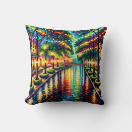 "San Antonio Riverpromenad: julambiance" Kudde