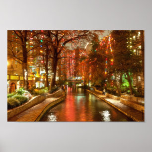 San Antonio Riverwaldo Poster i julklapp