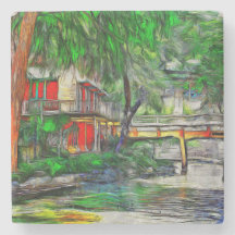 San Antonio Riverwalds Underläggs