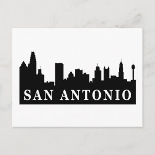San Antonio Skyline Vykort