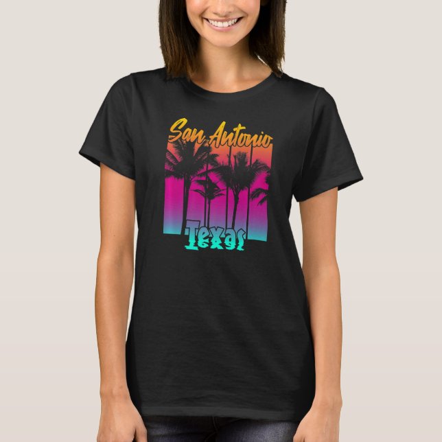 San Antonio Texas 2 T Shirt (Framsida)