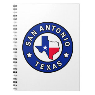 San Antonio Texas Anteckningsbok