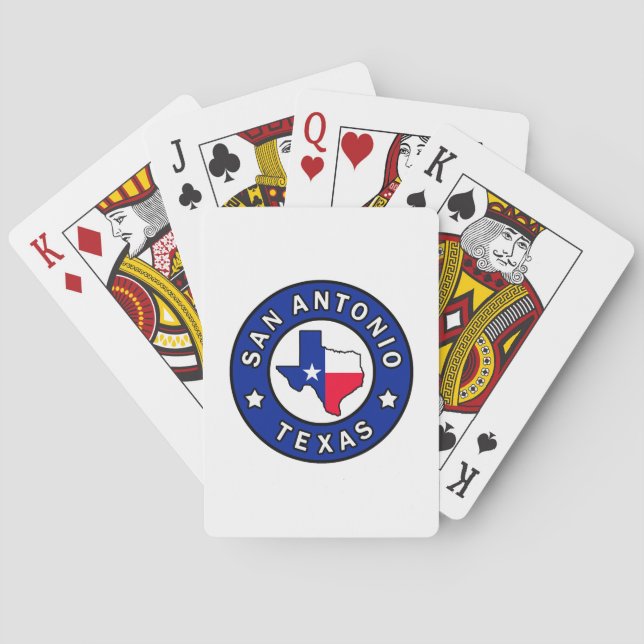 San Antonio Texas Casinokort (Baksidan)