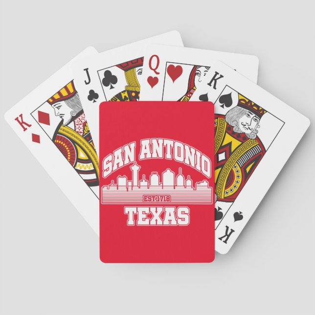 San Antonio,Texas Casinokort (Baksidan)