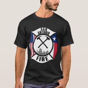 San Antonio Texas Fire Rädding Department Firewar T Shirt