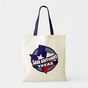 San Antonio Texas flagga sprängde återanvändbar ti Tygkasse