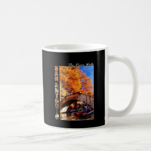 San Antonio Texas: Floden går överbryggar Kaffemugg