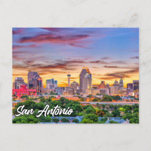 San Antonio, Texas, Förenade Stater Vykort