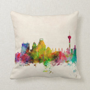 San Antonio Texas horisontCityscape Kudde