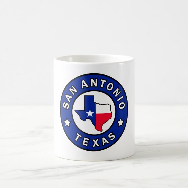 San Antonio Texas Kaffemugg (Center)