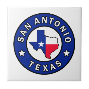 San Antonio Texas Kakelplatta