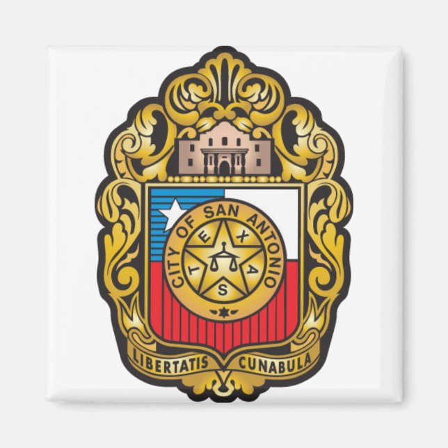 San Antonio Texas Magnet (Framsidan)