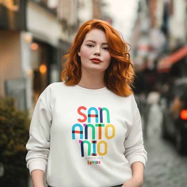 San Antonio Texas Mid Century, Pop Art. T Shirt (Skapare uppladdad)