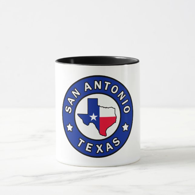 San Antonio Texas Mugg (Center)