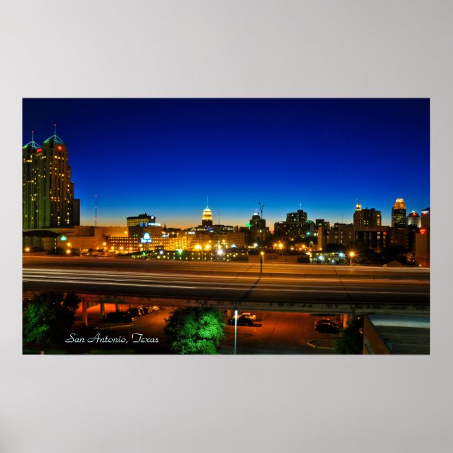 San Antonio, Texas Poster (Framsidan)