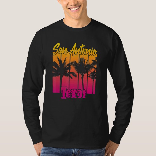 San Antonio Texas T Shirt (Framsida)