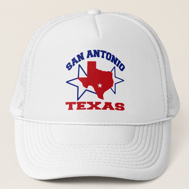 San Antonio Texas Truckerkeps (Framsida)