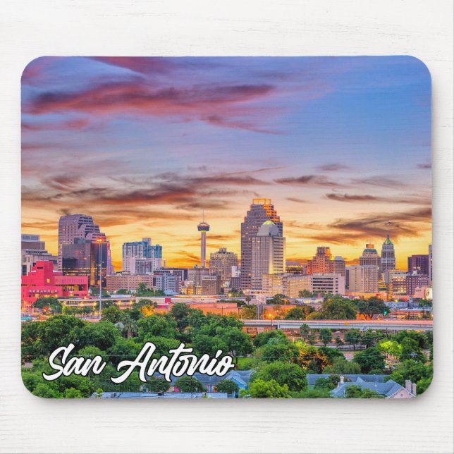 San Antonio, Texas, USA Musmatta (Framsidan)