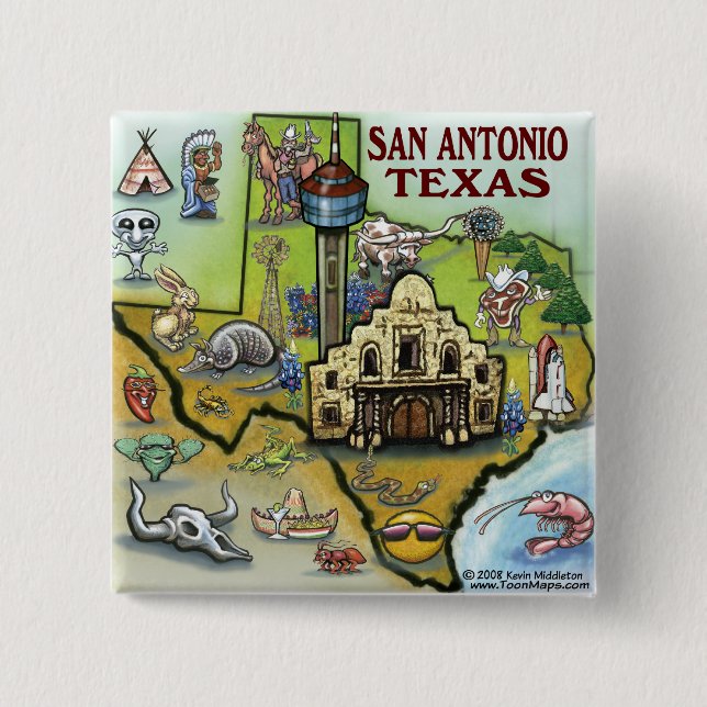 San Antonio TX Knapp (Framsida)