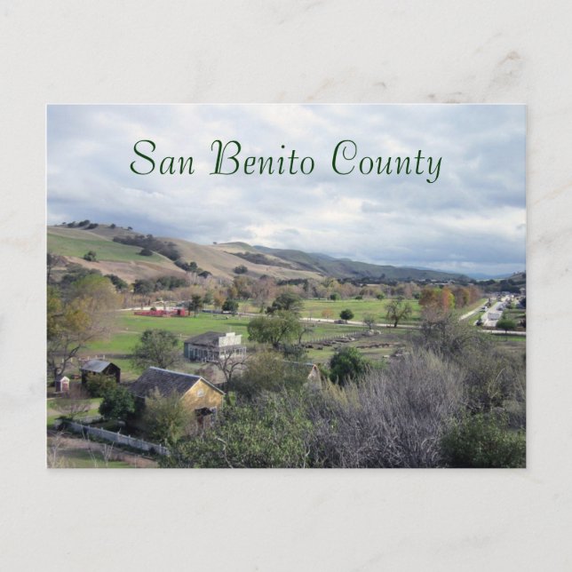 San Benito County Historical and Recreational Park Vykort (Framsida)