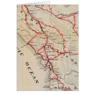 San Benito, Fresno, Monterey, San Luis Obispo Hälsningskort