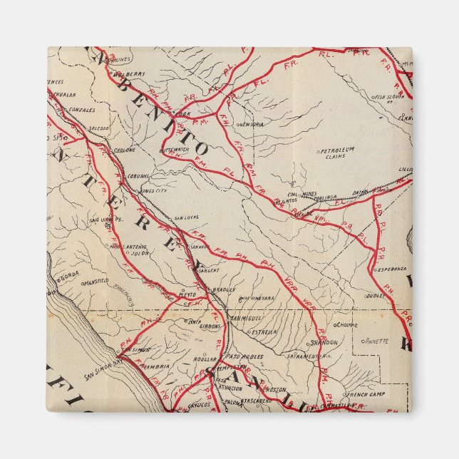 San Benito, Fresno, Monterey, San Luis Obispo Magnet (Framsidan)