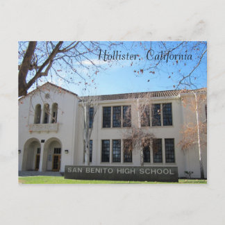 San Benito High School Vykort