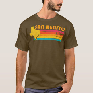San Benito Texas Vintage Distress Souvenir T Shirt