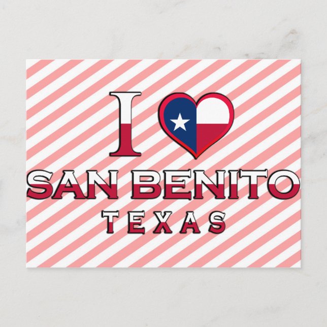 San Benito, Texas Vykort (Framsida)