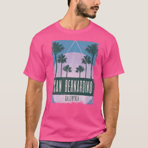 San Bernardino California CA Vintage Vaporwave Ret T Shirt