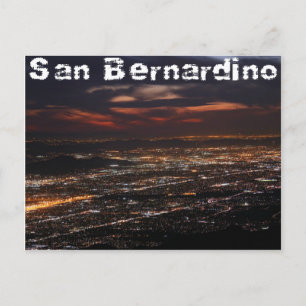 San Bernardino Kalifornien Vykort