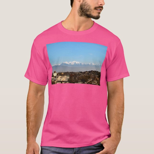 San Bernardino Mountains Active T Shirt (Framsida)