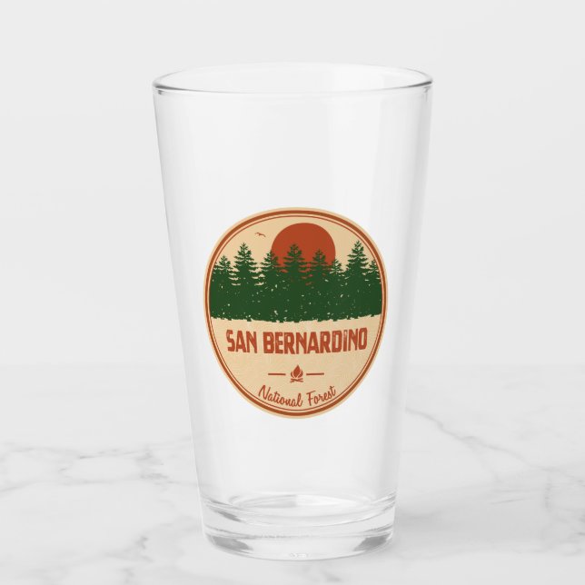 San Bernardino National Forest Glaskopp (Framsida)