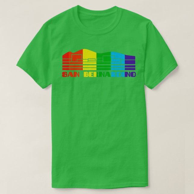 San Bernardino Pride San Bernardino LGBT Gift LGB T Shirt (Design framsida)
