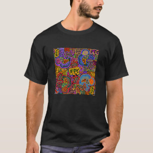 San Blas Island Mola Collage T Shirt
