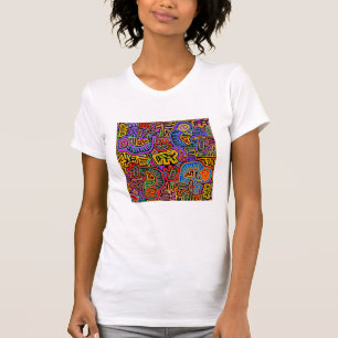 San Blas Island Mola Collage T Shirt