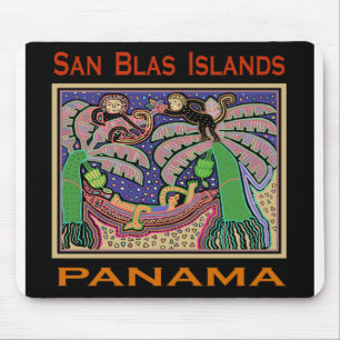 San Blas-öarna Panama Mola Musmatta