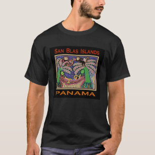 San Blas-öarna Panama Mola T Shirt
