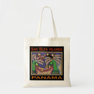 San Blas-öarna Panama Mola Tygkasse