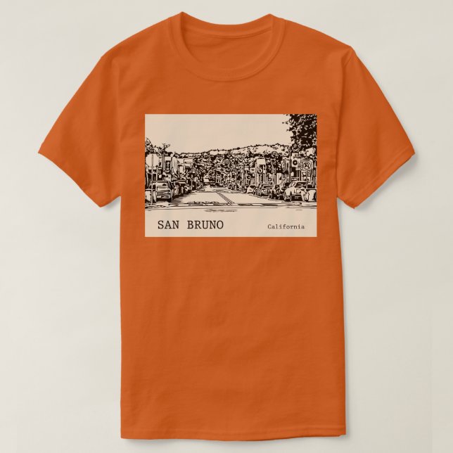 San California TShirt 1 T Shirt (Design framsida)