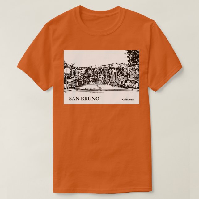 San California TShirt 2 T Shirt (Design framsida)