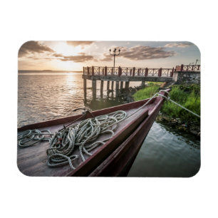 San Carlos skeppsdocka Magnet