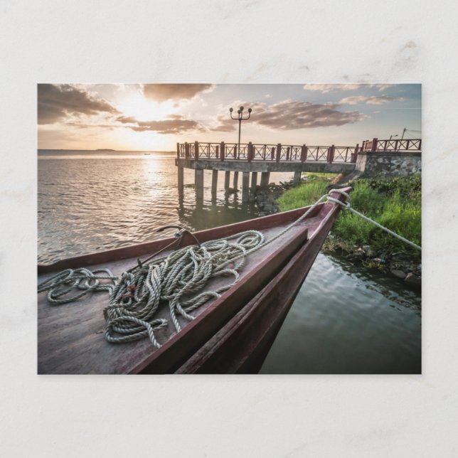 San Carlos skeppsdocka Vykort (Framsida)